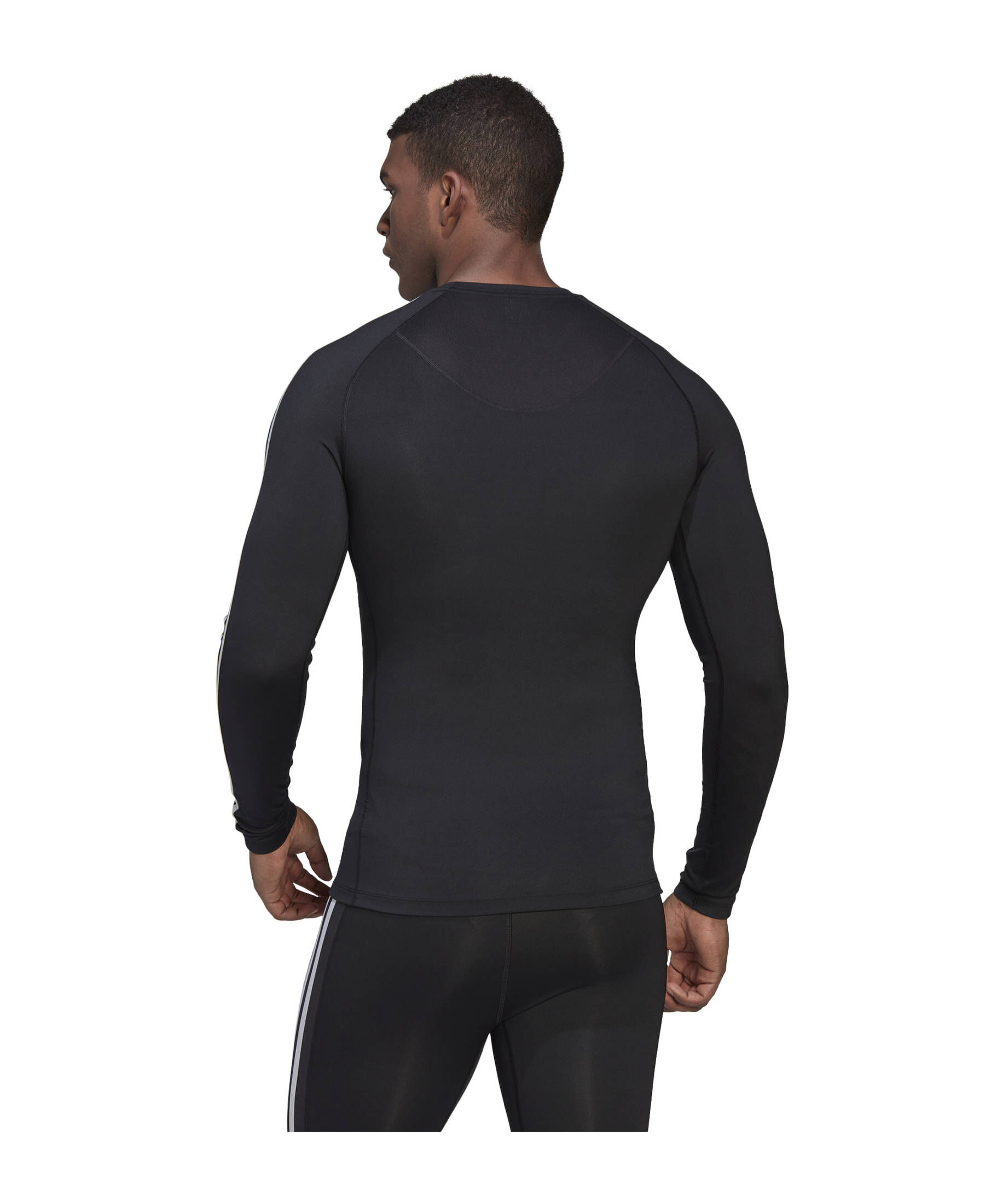adidas Performance| Herren Trainingsshirt TECHFIT 3S LS TEE Langarm