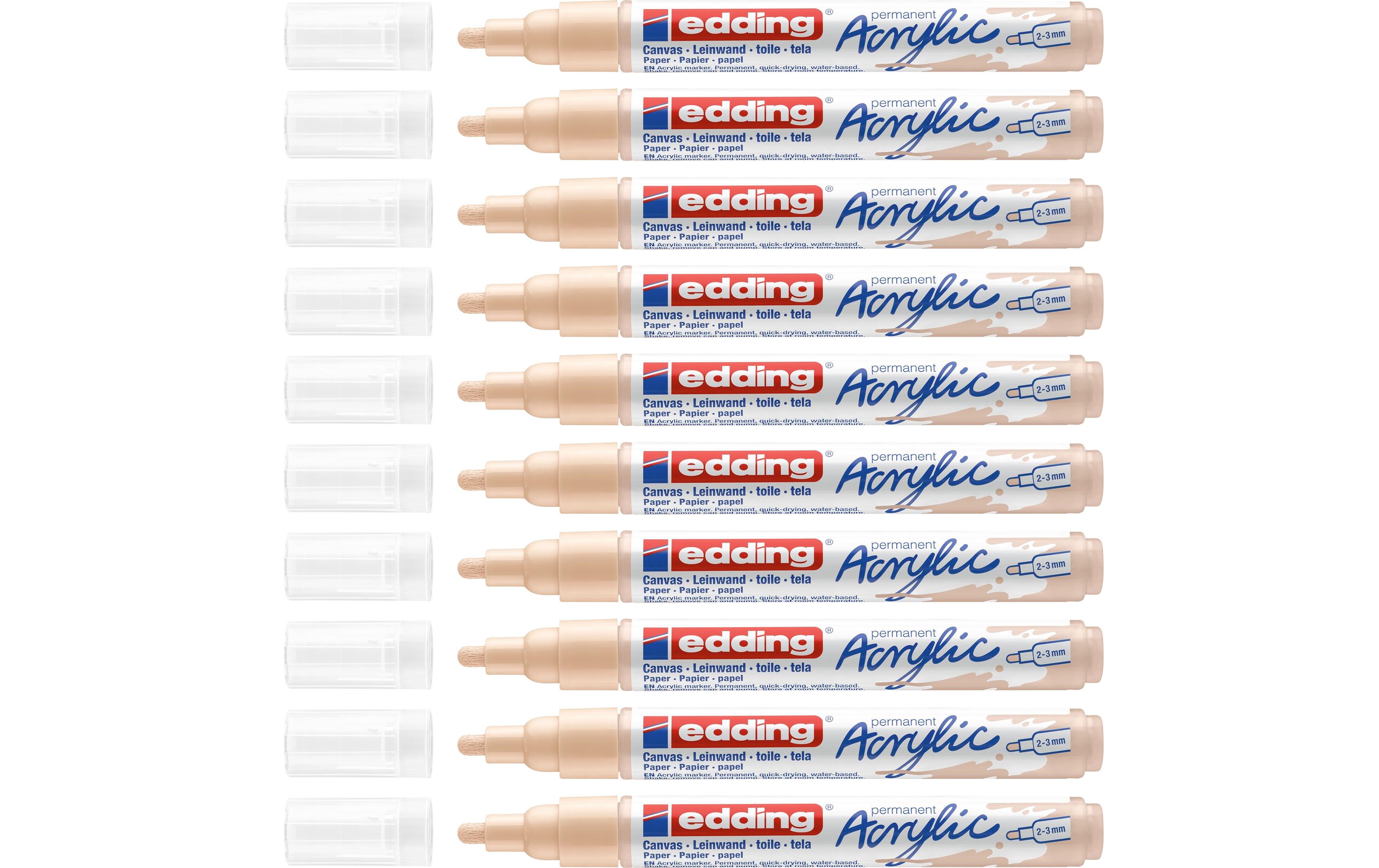 Acrylmarker 5100 Medium, WarmbeigeSchnelltrocknende Acrylstifte