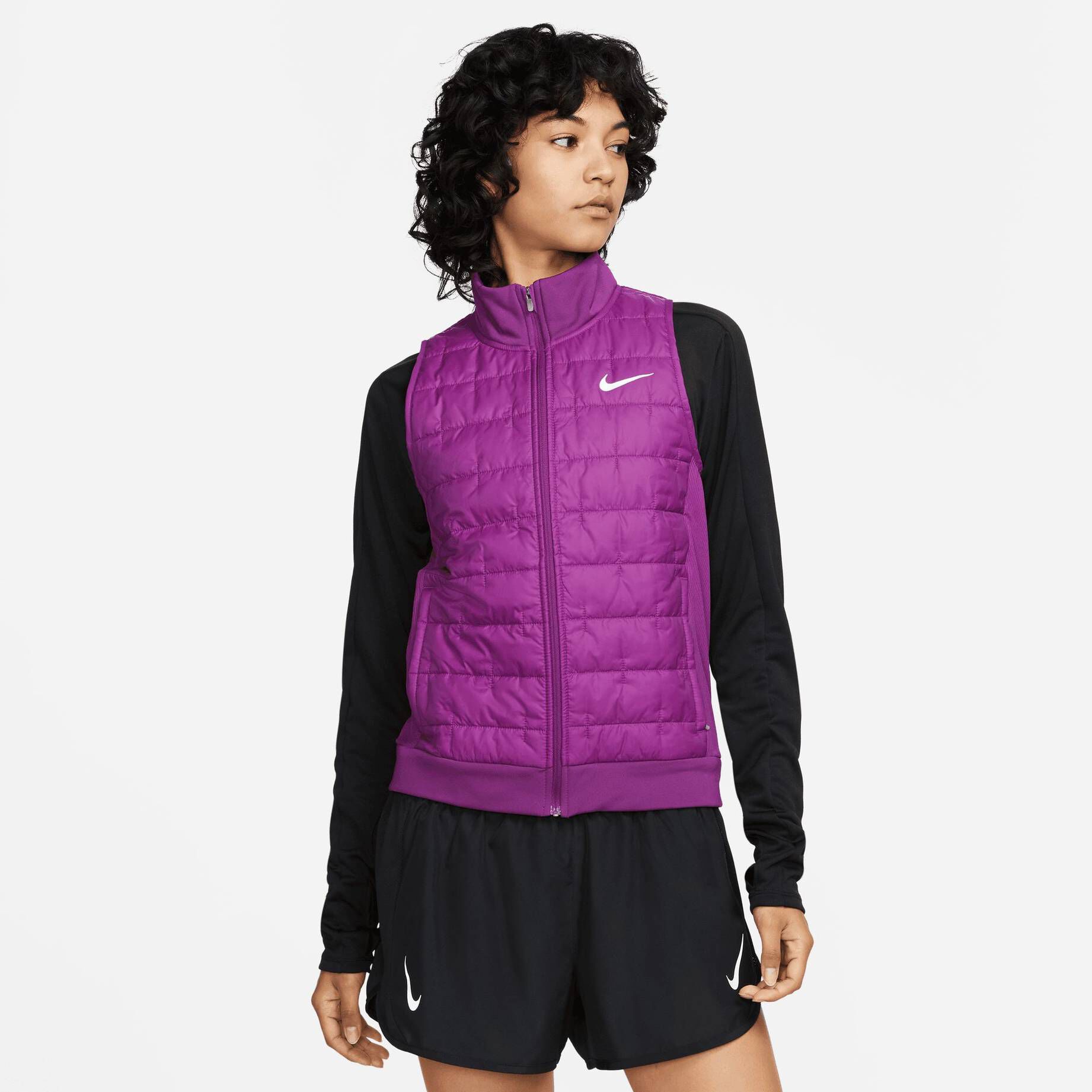 Nike| Damen Laufweste THERMA-FIT AEROLAYER