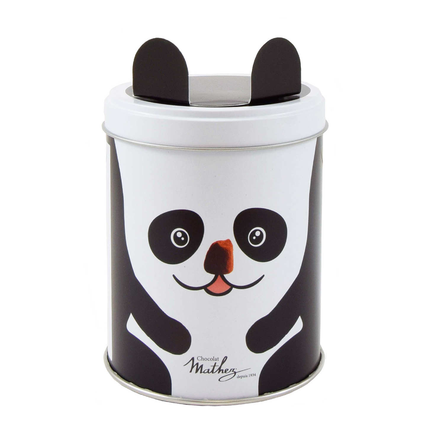 Truffes fantaisie cacao - Boîte métal panda