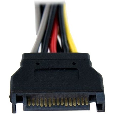 StarTech.com Adaptateur de câble répartiteur d'alimentation en Y SATA 15 cm - M/F