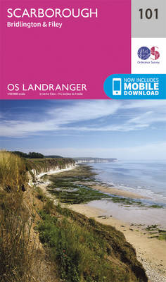 Scarborough, Bridlington & Filey - OS Landranger Map 101 (Sheet map, folded)