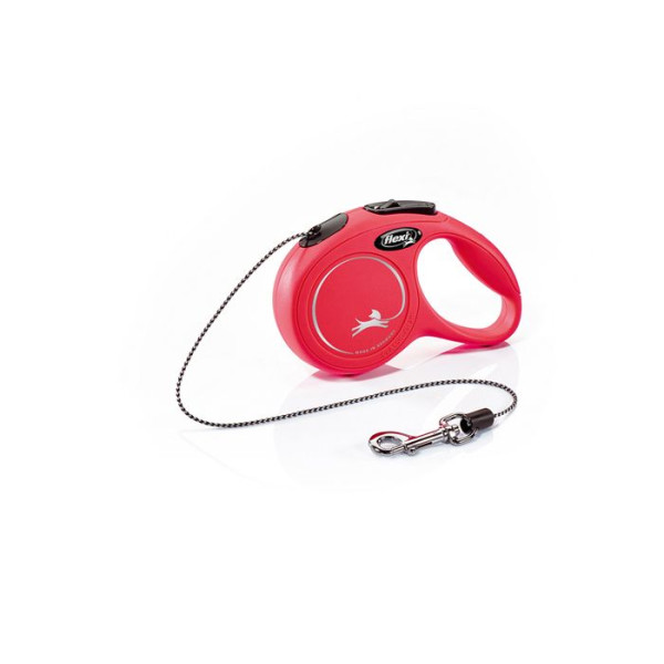 Laisse new classic xs cord 3 m red cl00c3-251-r-20