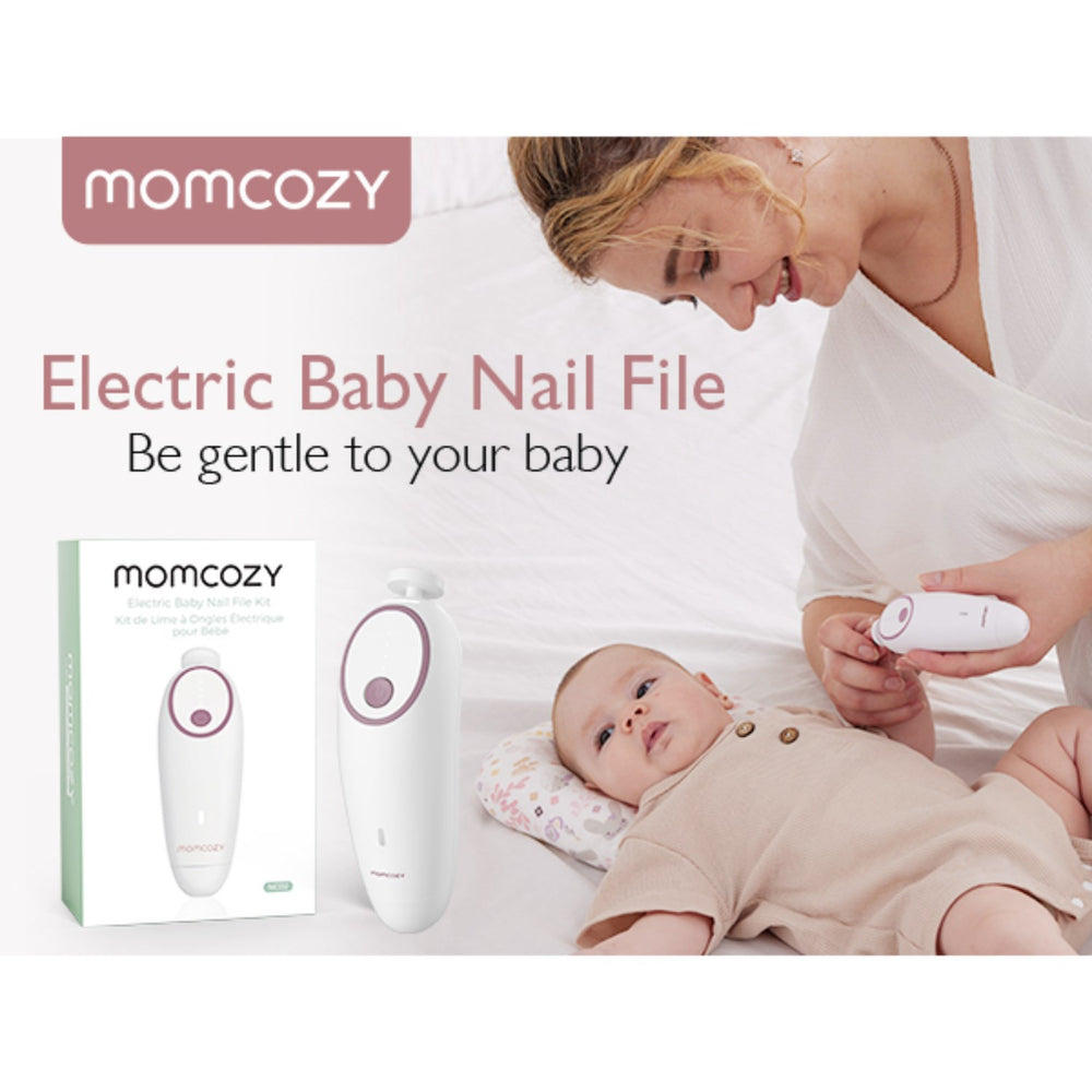 Køb Momcozy Elektrisk Baby Neglefil - Low Noise