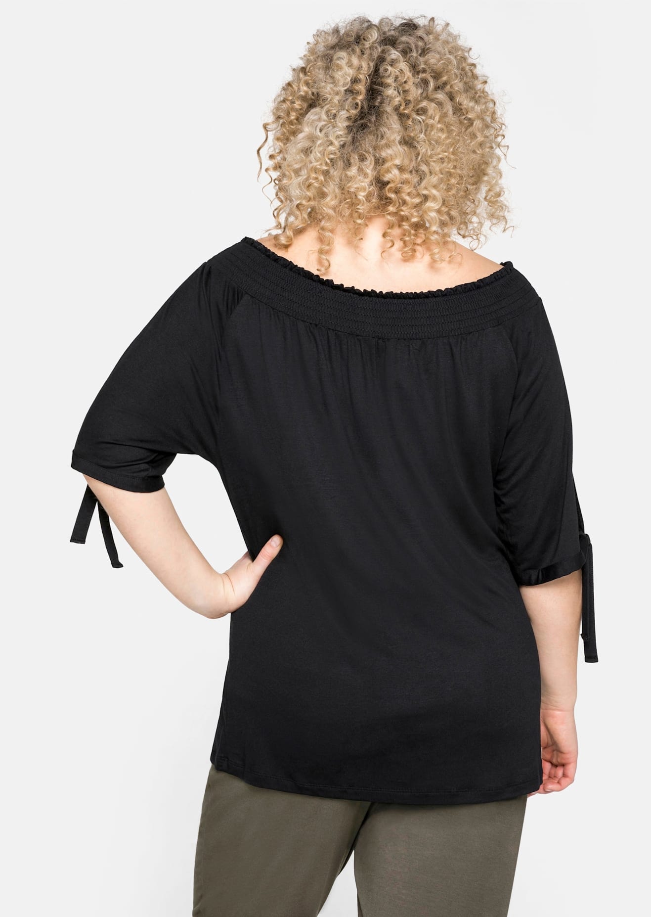 Sheego Carmenshirt »T-Shirt«, 1 Stk.