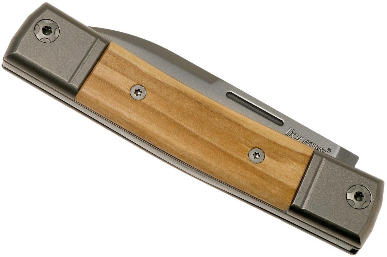 LionSteel BestMan BM2 UL Olive slipjoint zakmes