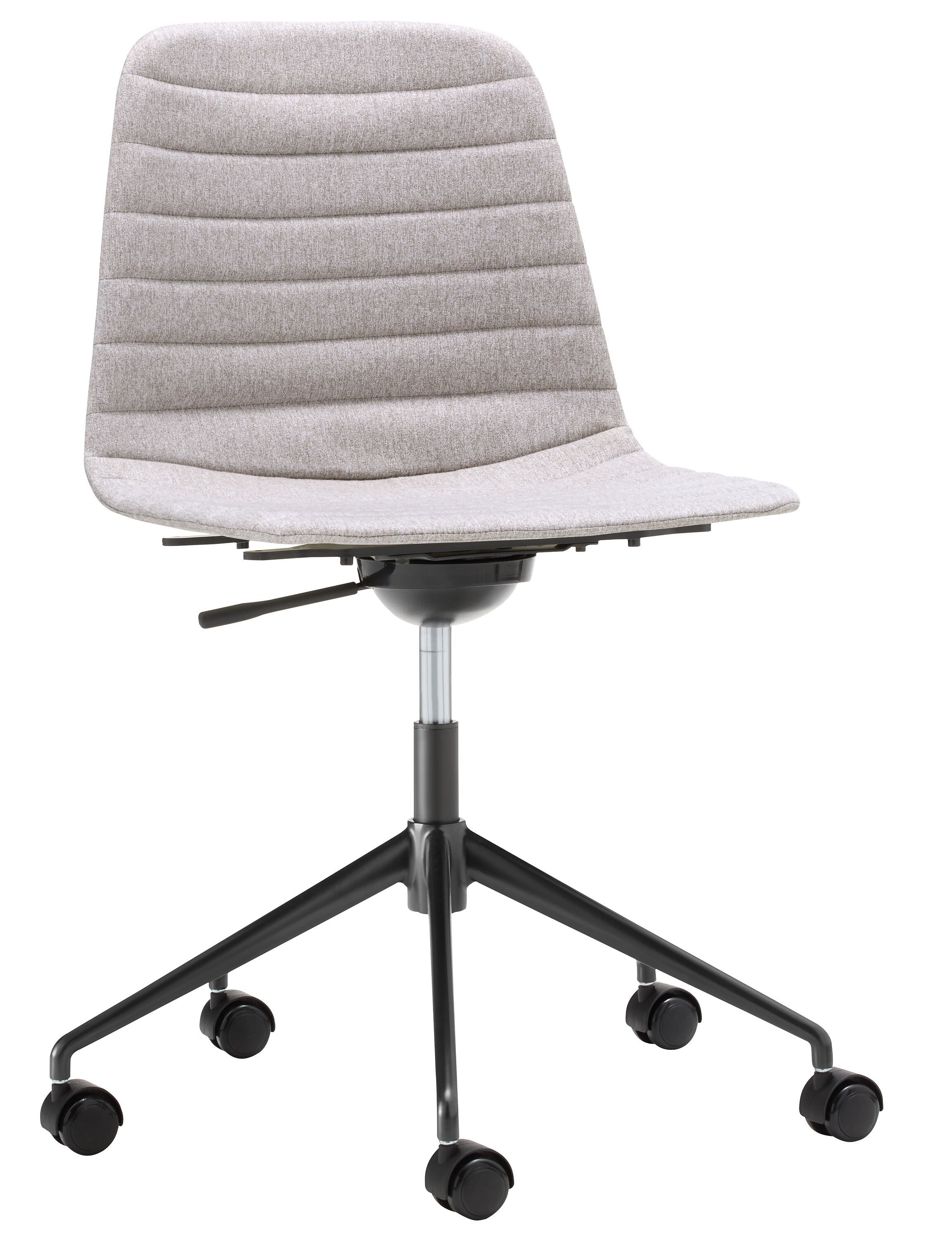 MUSK Bürostuhl - Beige / B: 65.5 cm x T: 65.5 cm x H: 80.5 cm