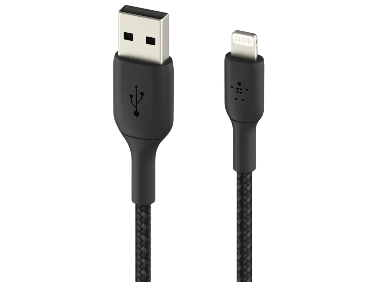 Belkin BoostCharge - Lightning-kabel - Lightning han til USB han - 1 m - sort