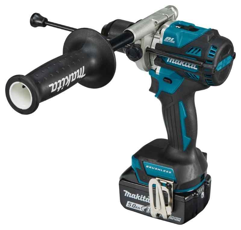 Makita DHP486RTJ 18V Li-ion accu klopboor-/schroefmachine set (2x5.0Ah) in Mbox - koolborstelloos
