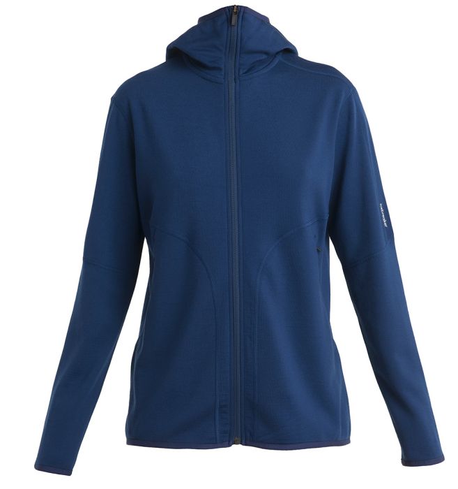Merino 560 Realfleece Elemental II LS Zip Hood Women uldtrøje