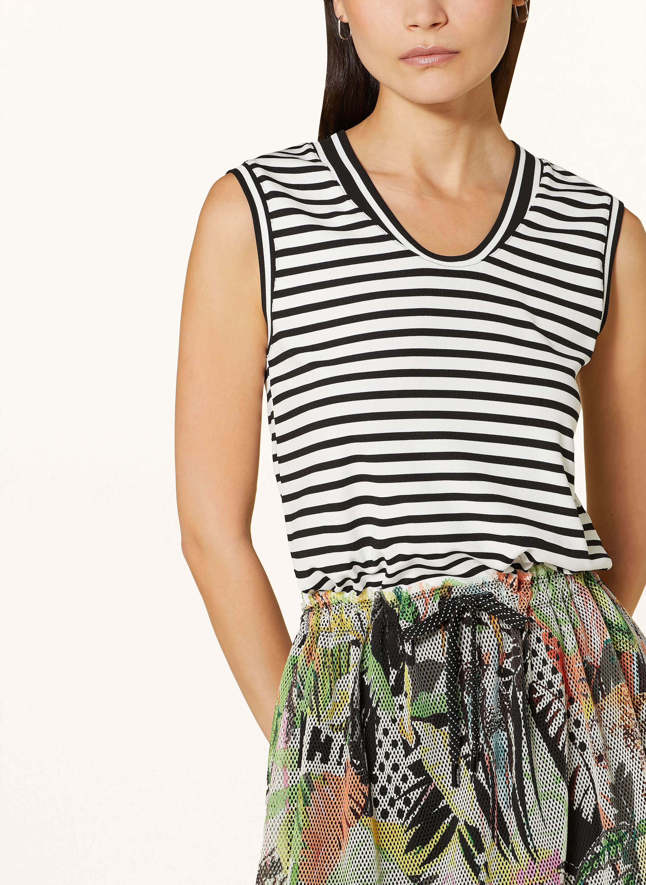 MARC CAIN Kleid im Materialmix