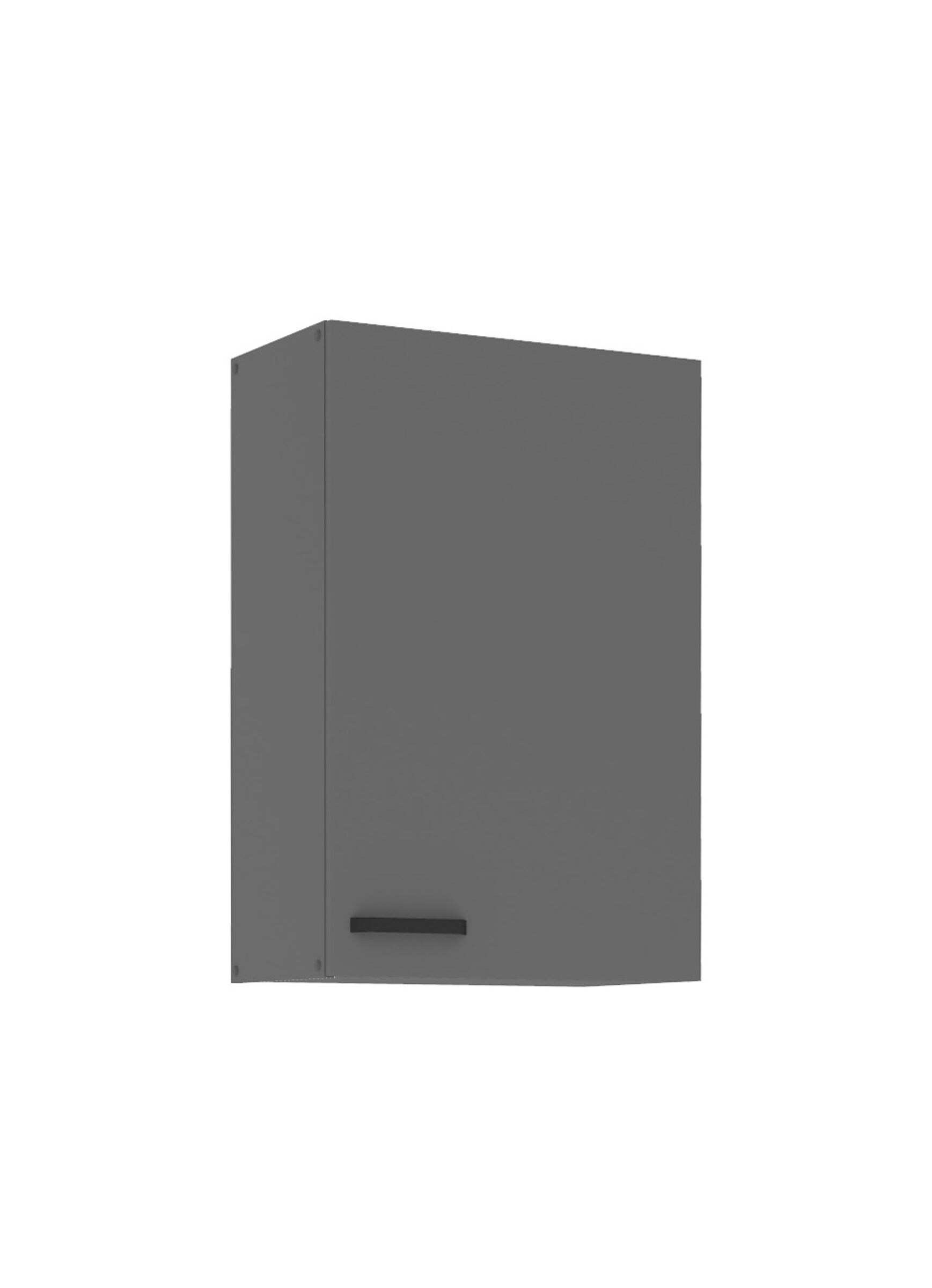 Küche NESSA Hängeschrank 60 cm Anthrazit Küchenzeile Küchenblock Einbauküche