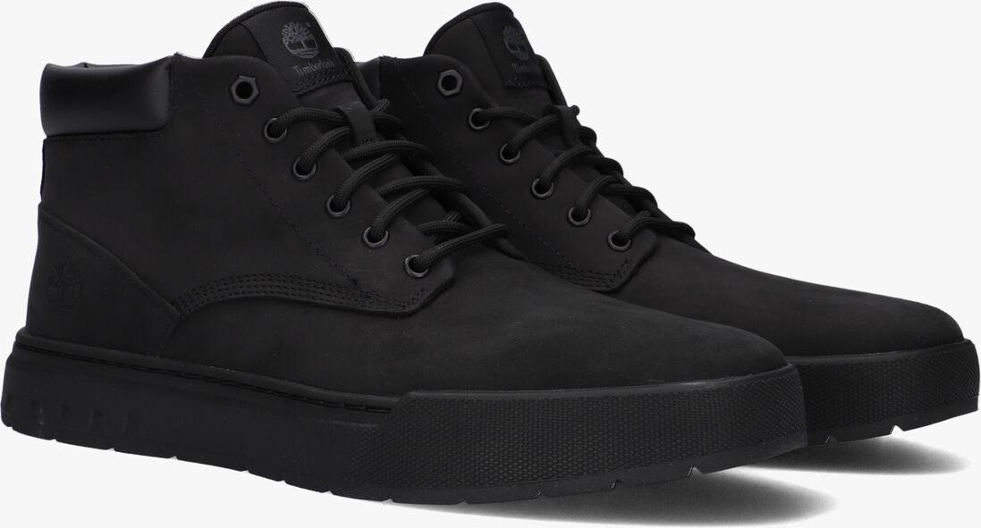 TIMBERLAND zwarte timberland veterschoenen maple footwear leather