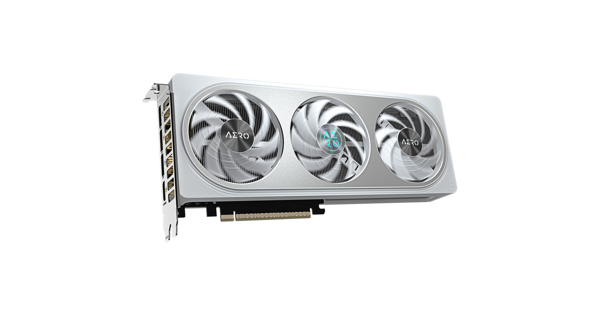 GIGABYTEGeForce RTX 5060 Ti AERO OC 8G grafische kaart  (3x DisplayPort, 1x HDMI)