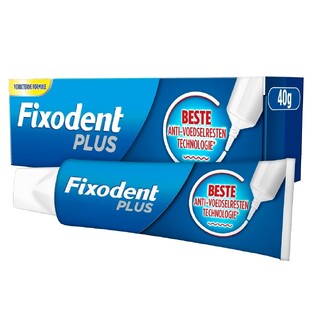 Fixodent Plus Kleefpasta Anti-Voedselresten Technologie 40GR