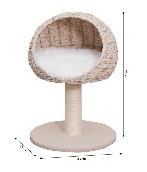 Dehner Lieblinge Kratzbaum Boris, beige/weiß,