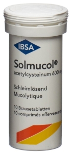 SOLMUCOL Brausetabletten 600 mg, 10 Stück