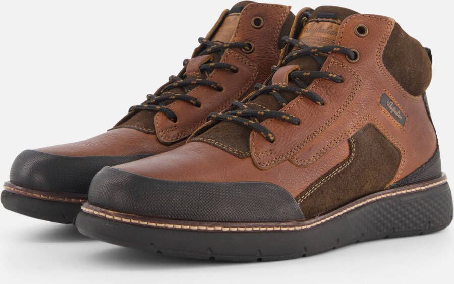 Australian Durango Donker Cognac Leren Schoen Brown Heren