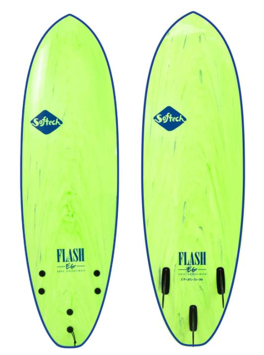 Softech Flash Eric Geiselman - 6'6 - FCS II Mint Marble