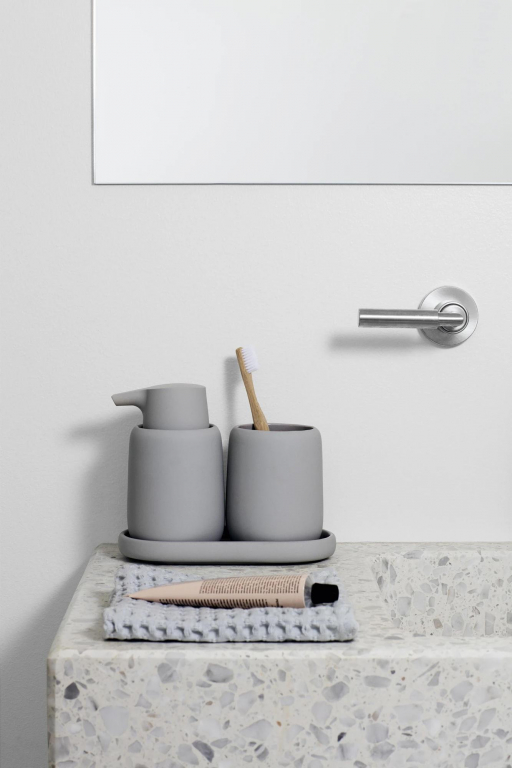 Blomus Caro gastendoek 30x50 set van 2 zwart