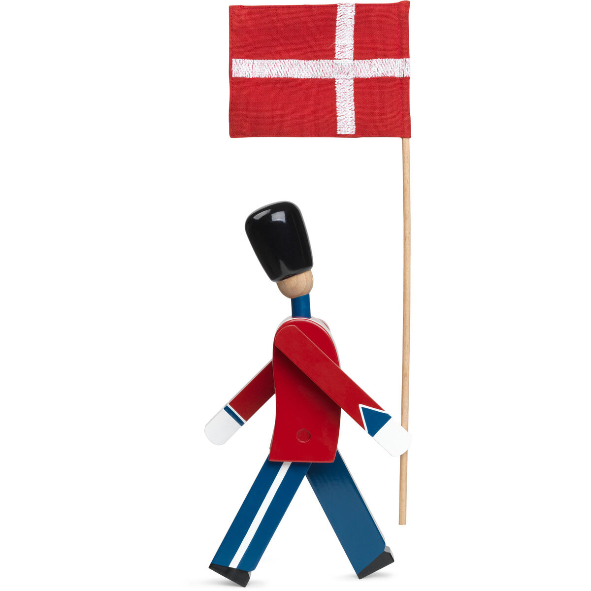 Flaggbærer med tekstilflagg