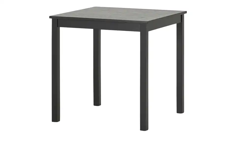 Esstisch Newcastle 75x75 cm Eiche, Schwarz