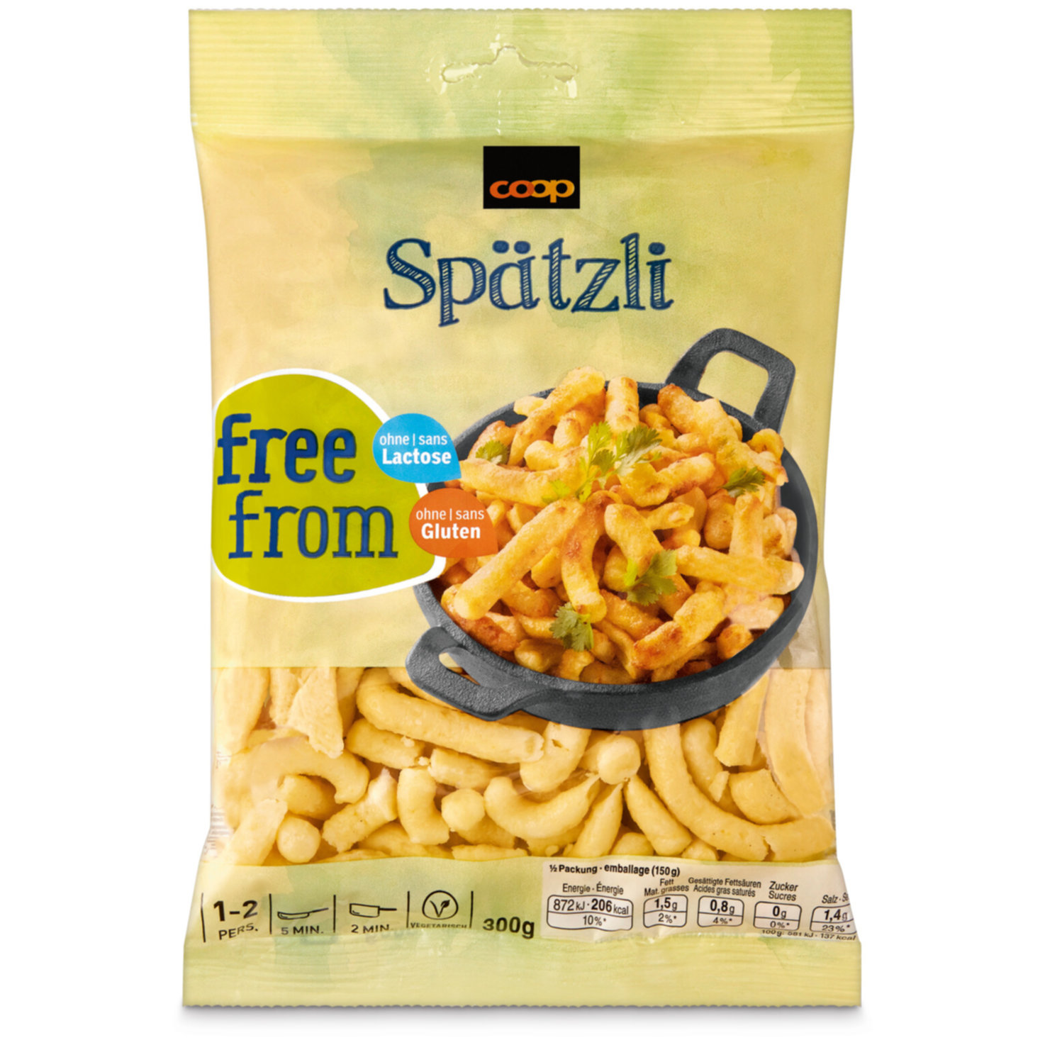 Free From Spätzli glutenfrei & lactosefrei