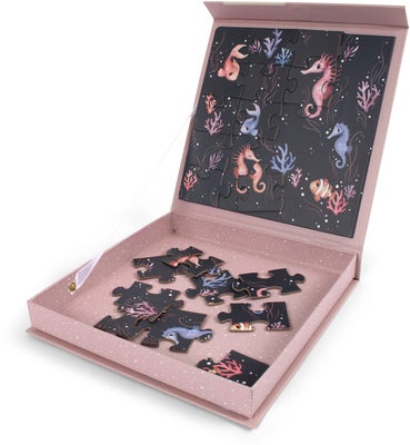 FILIBABBA Seahorse Magnetisk Puslespill 20 Deler
