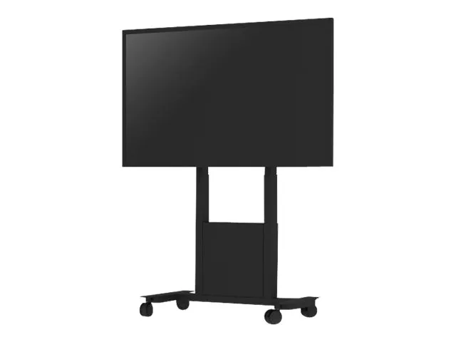 SMS Func Mobile Motorized - Vogn med hjul - motoriseret - for LCD display - hvid