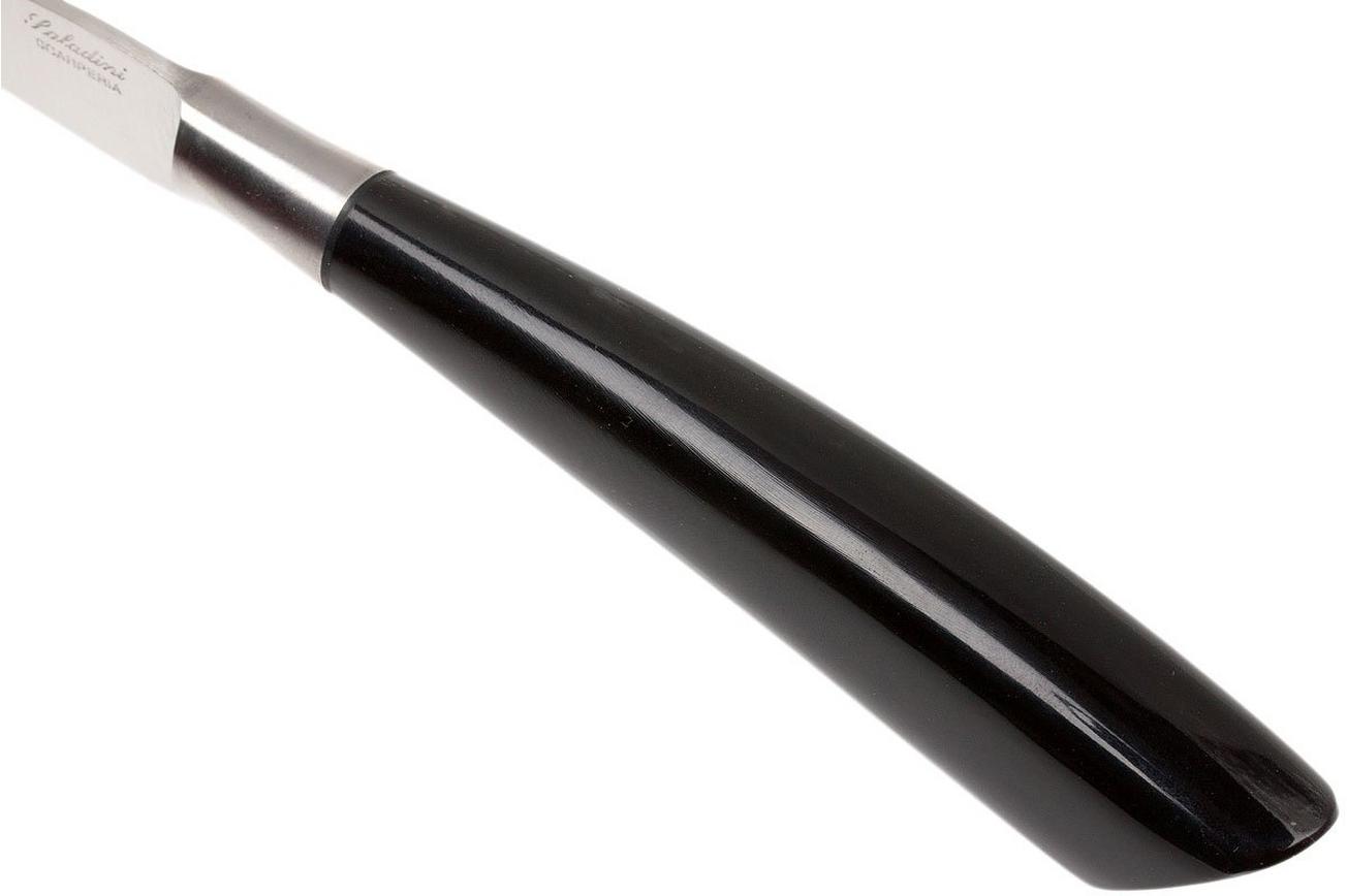 Saladini 6-delige steakmessenset 23 cm, buffelhoorn