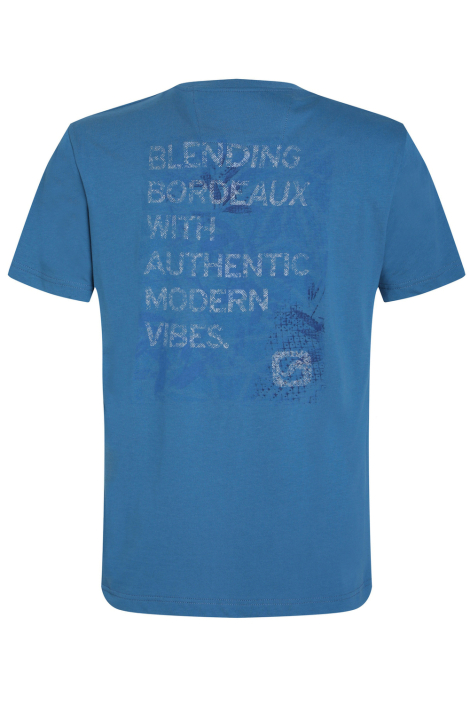 Gabbiano blauwe heren t-shirt