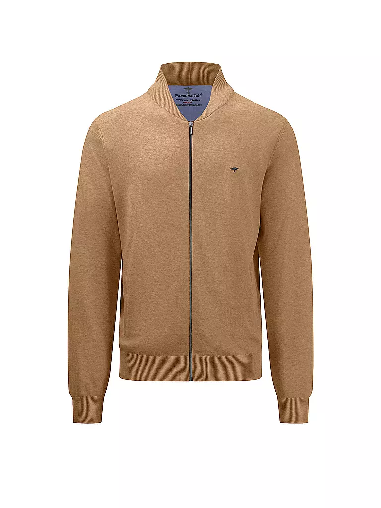 FYNCH HATTON Strickjacke braun