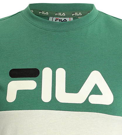 Fila T-Shirt - Lottum - Fir/Antique White