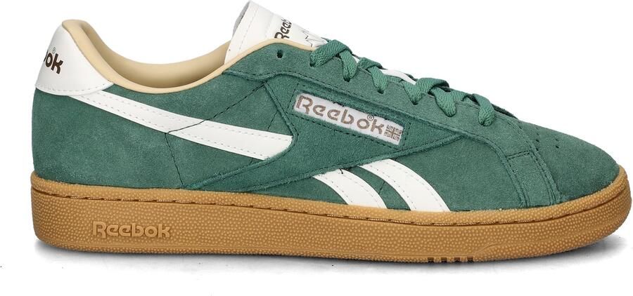 Reebok CLUBCGROUNDSUKFIELDGREENCHALKGUM Unisex Sneakers Groen chalk gum