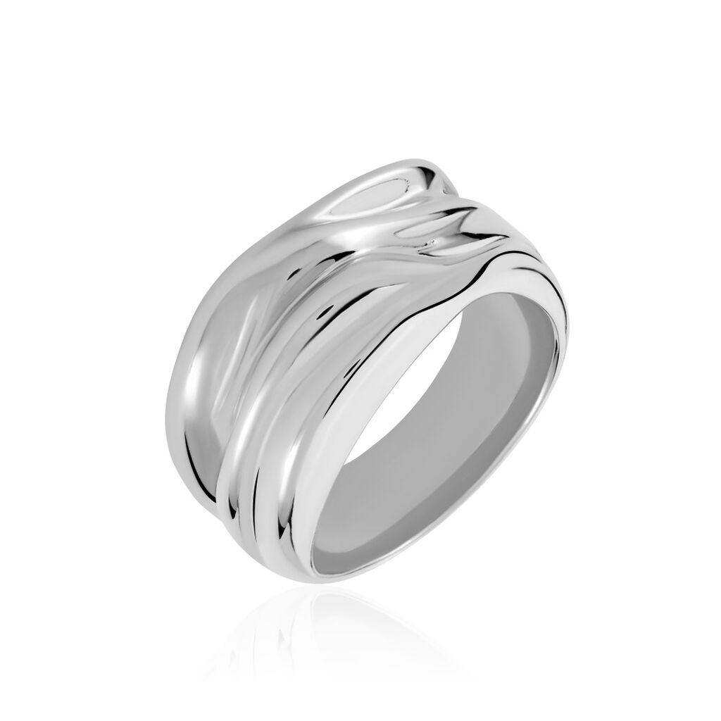 Bague Argent Blanc Ibiza