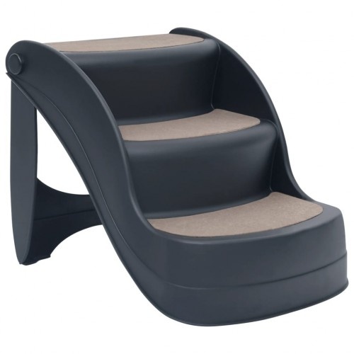 Escadas para cães cinzentos