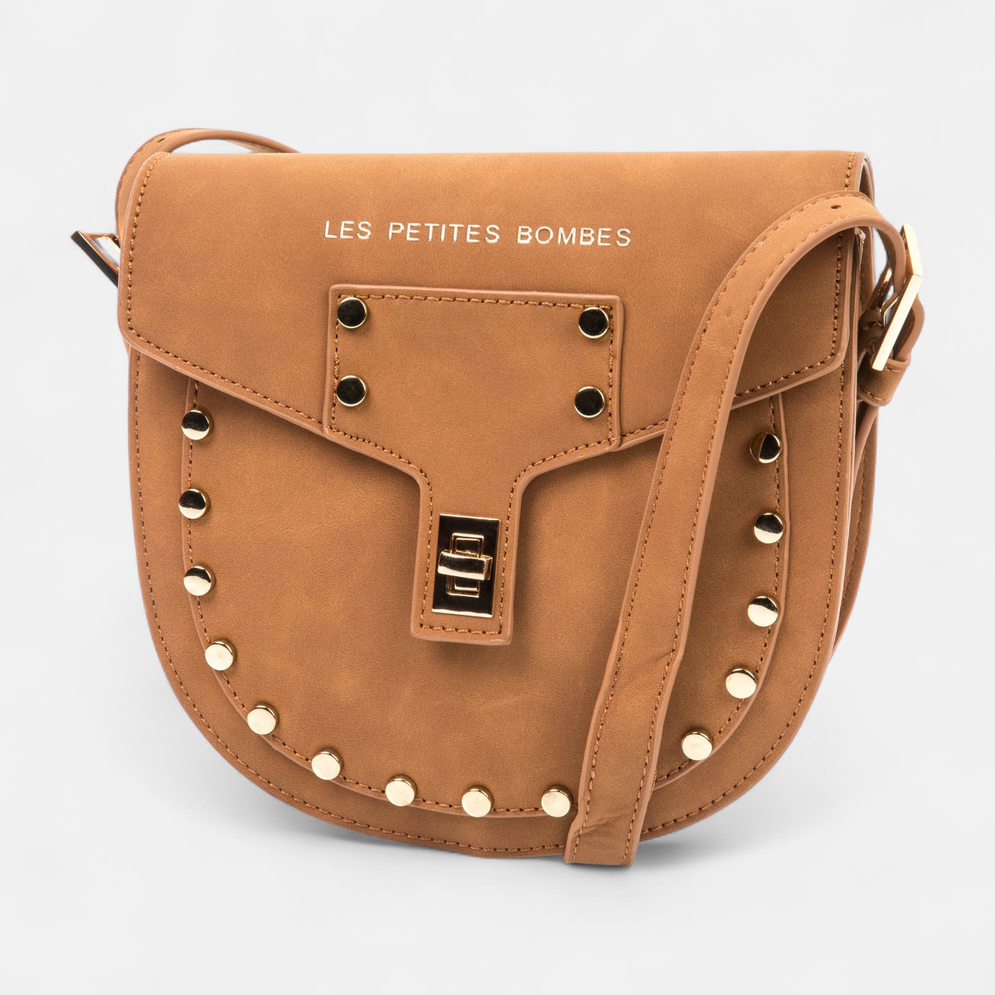 Sac bandoulière camel