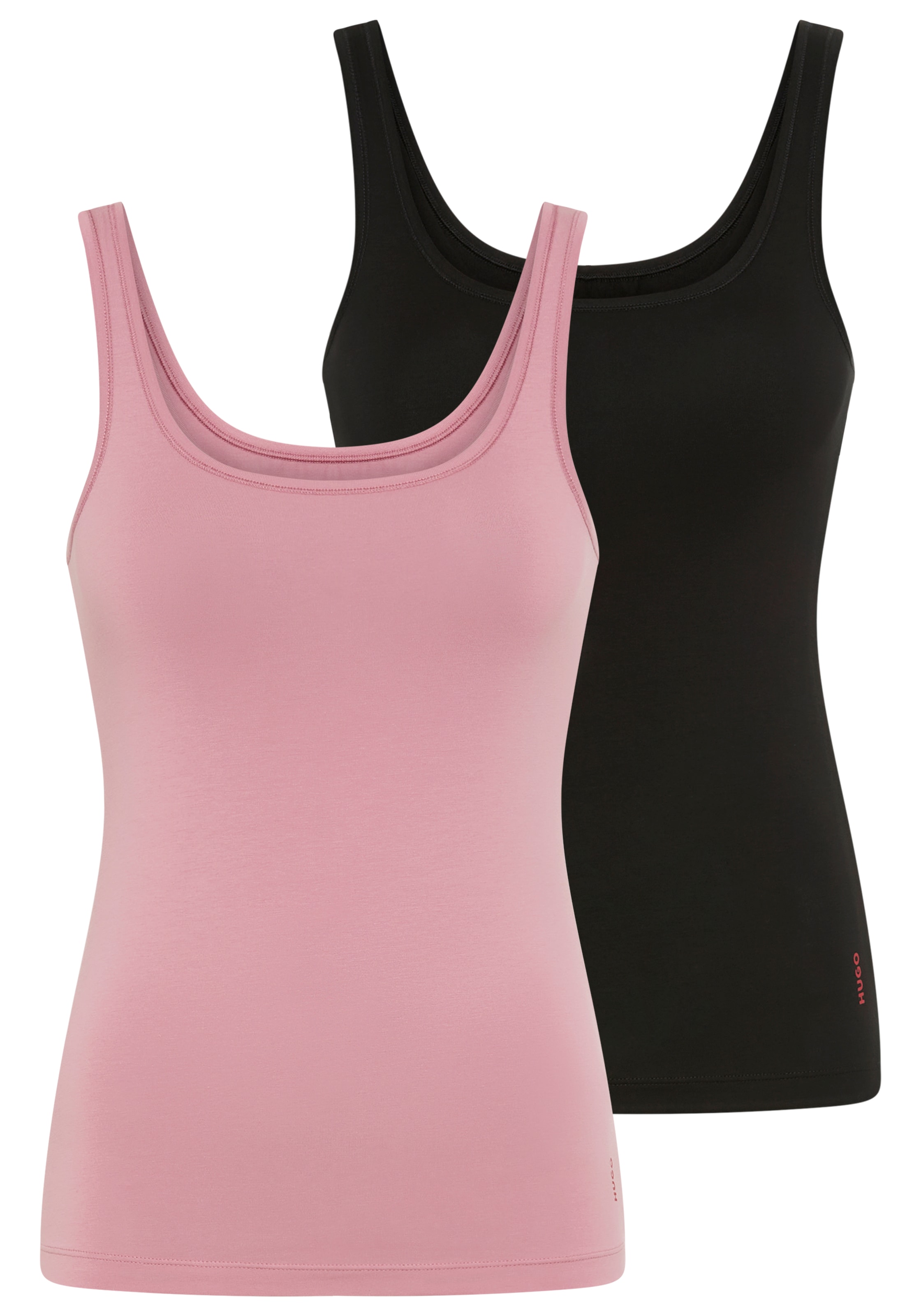 HUGO Underwear Tanktop, 2 Stk. Rundhals,