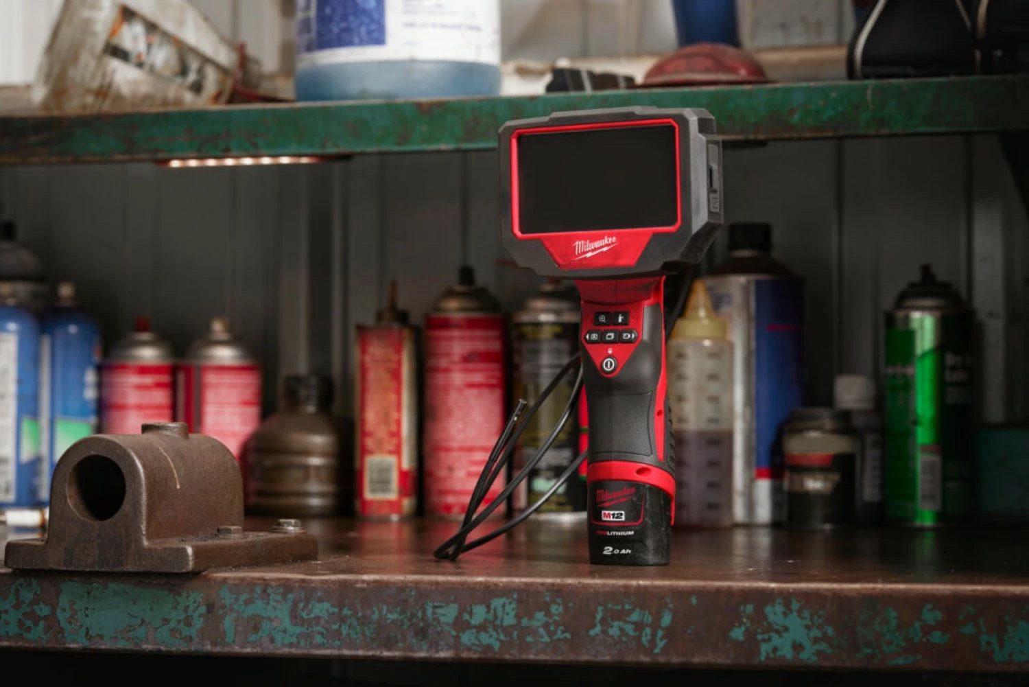 Milwaukee M12 ATB-0C 12V Li-ion accu Automotive inspectiecamera body in koffer