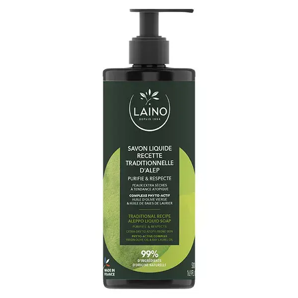 Sabonete Líquido Laino, Receita Tradicional de Aleppo, 500ml