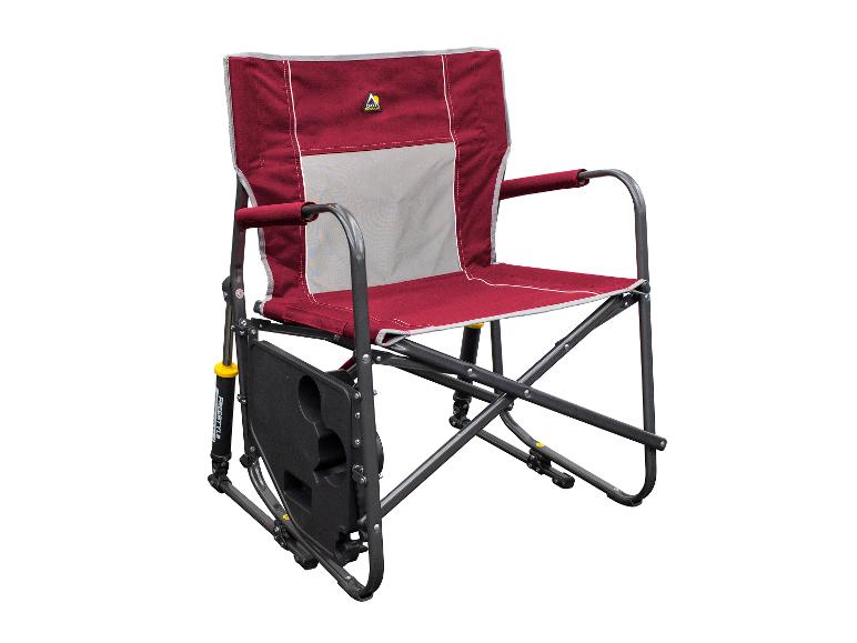 Freestyle Rocker XL™ Campingstoel met schommelfunctie en zijtafel