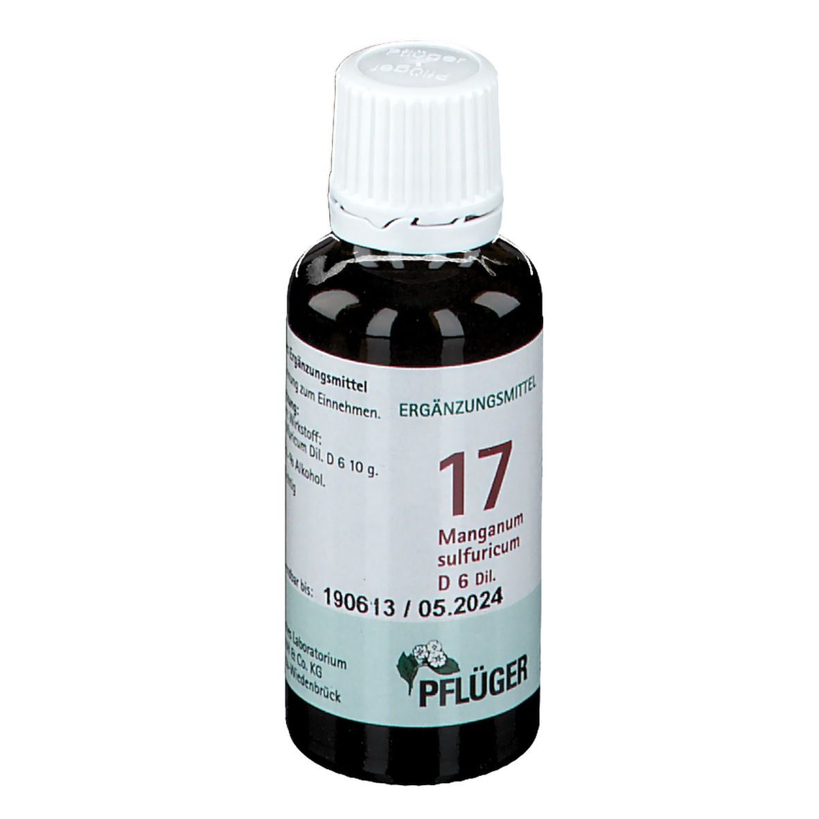 Biochemie Pflüger® Nr. 17 Manganum sulfuricum D6 Tropfen
