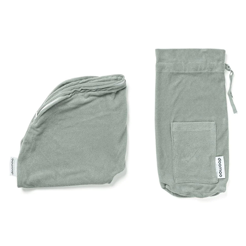 Coussin d'allaitement gonflable multi-usages vert