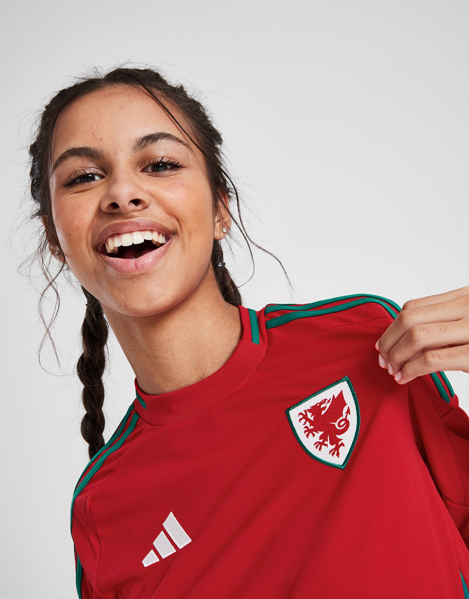 adidas Maillot Pays de Galles 2024 Match Domicile Junior