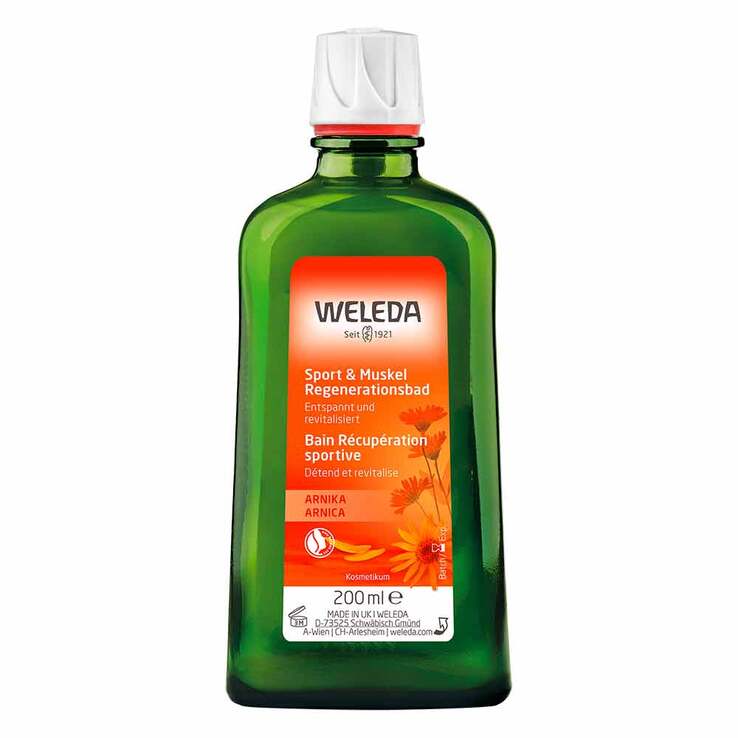 Weleda Sport und Muskel Regenerationsbad Arnika, 200 ml
