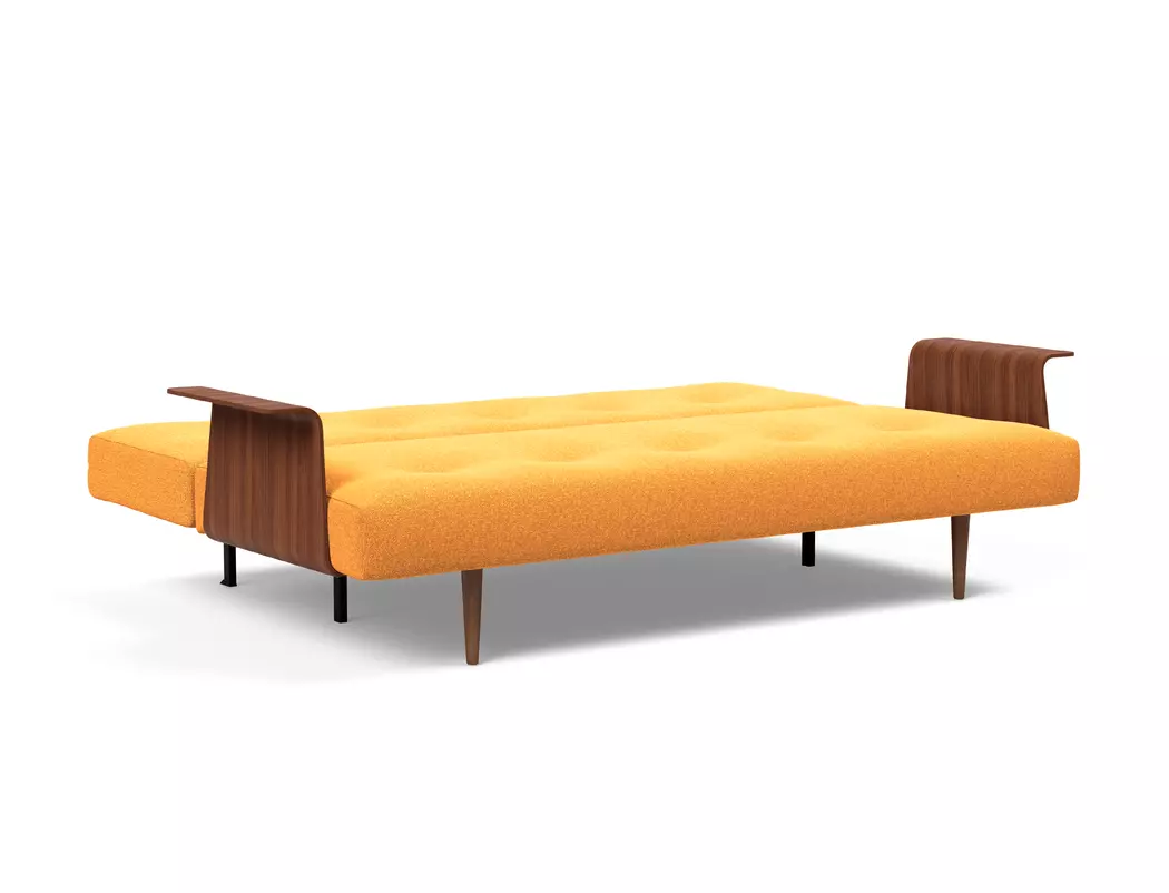 Schlafsofa mit Armlehnen Recast Plus dunkel