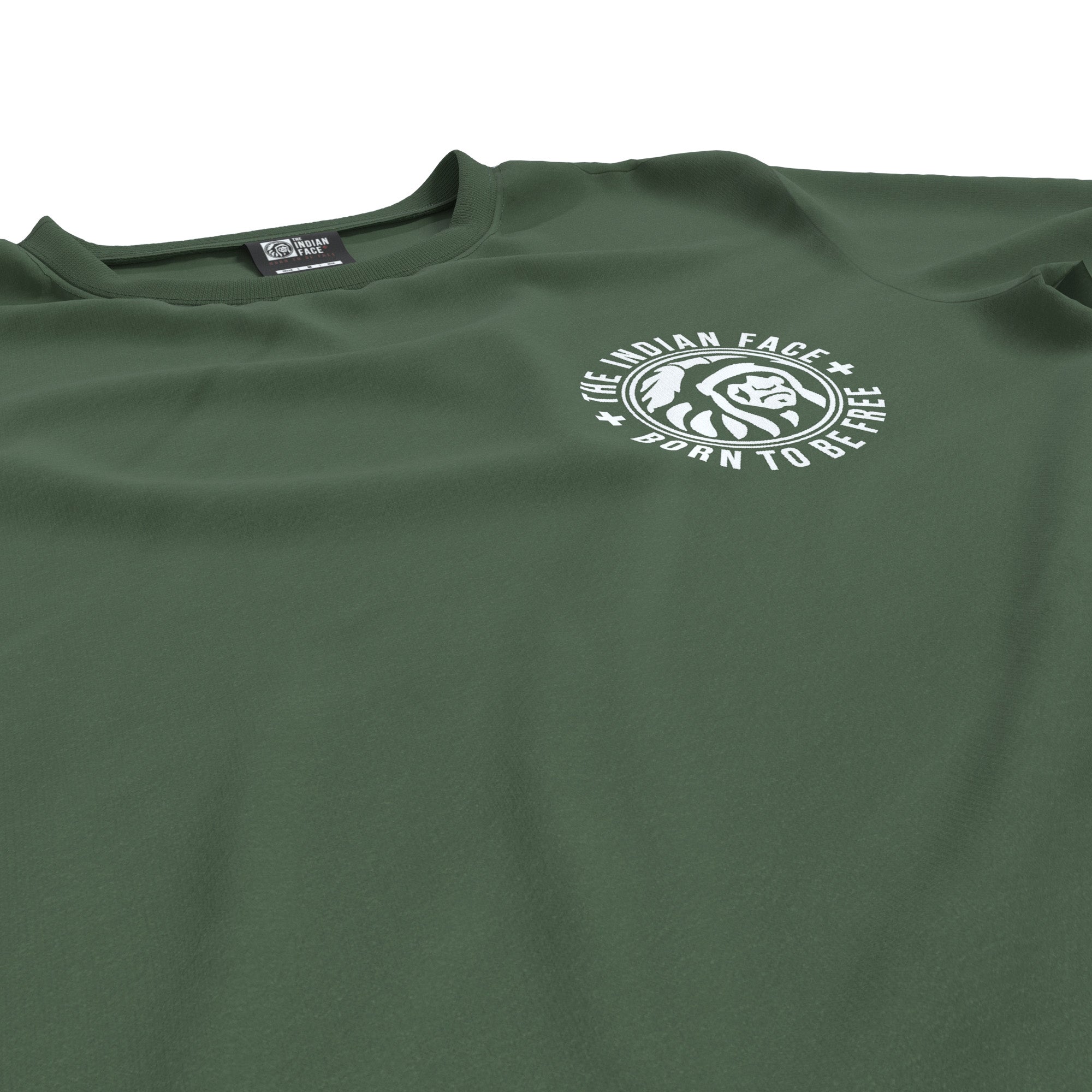 Camiseta icônica com o rosto indiano