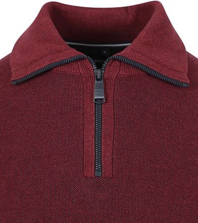 Casa Moda Halfzip Trui Bordeaux 413705900-416 kopen