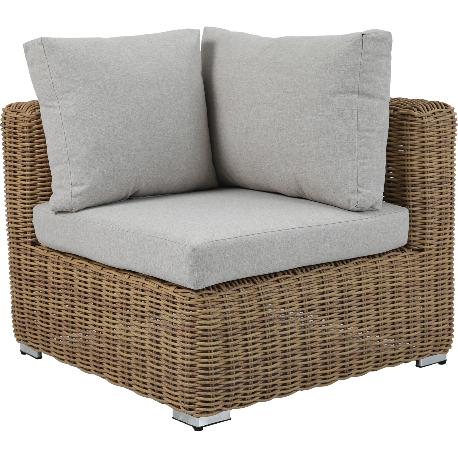 Gartenlounge Dallas Corner naturfarben