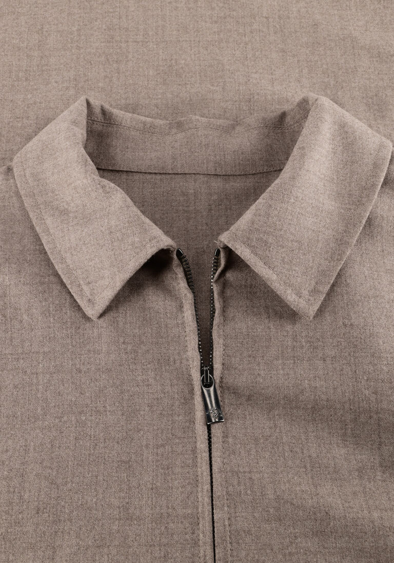 beige valenza overshirts combat wool overshirt